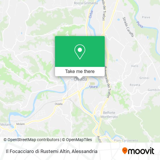 Il Focacciaro di Rustemi Altin map