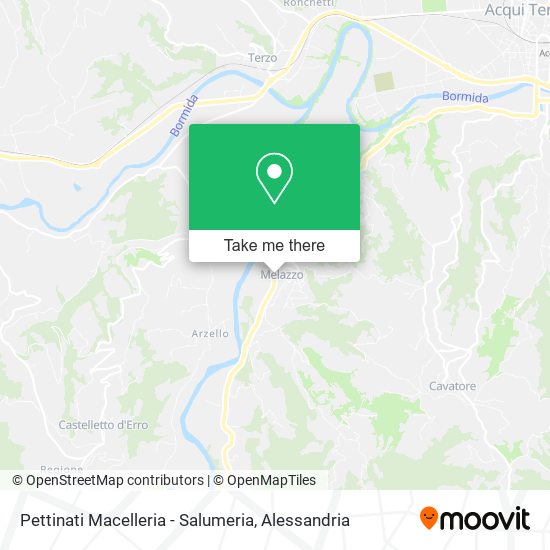 Pettinati Macelleria - Salumeria map