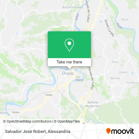 Salvador Josè Robert map