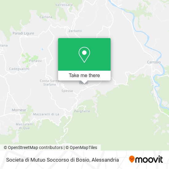 Societa di Mutuo Soccorso di Bosio map