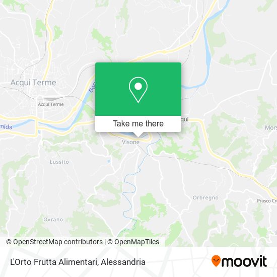 L'Orto Frutta Alimentari map