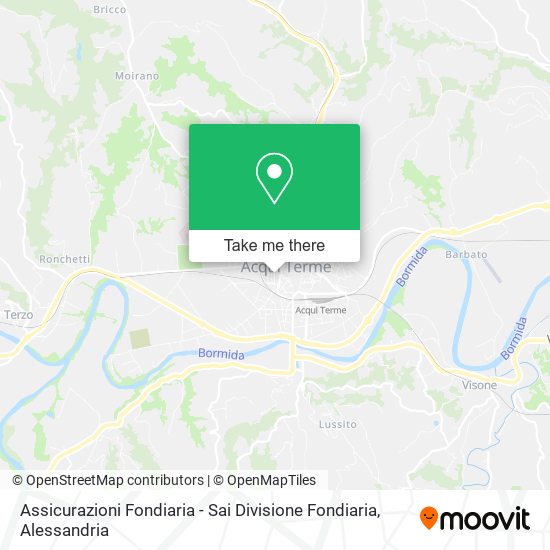 Assicurazioni Fondiaria - Sai Divisione Fondiaria map