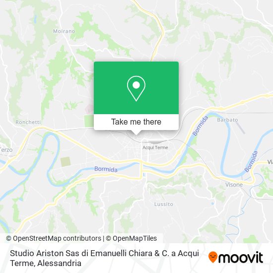 Studio Ariston Sas di Emanuelli Chiara & C. a Acqui Terme map