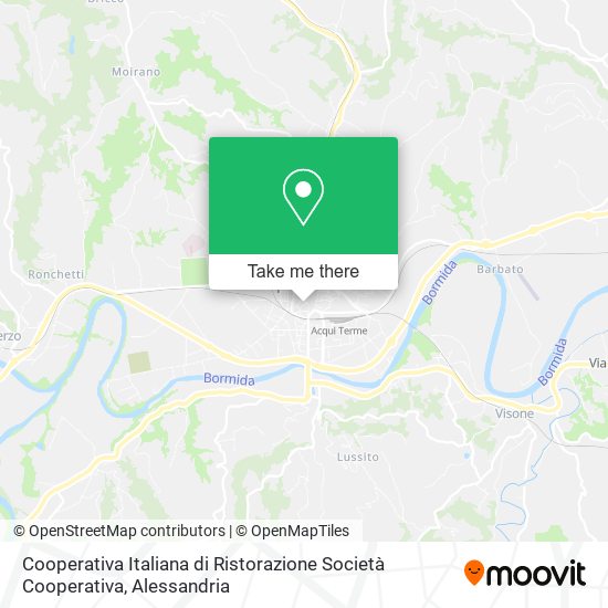 Cooperativa Italiana di Ristorazione Società Cooperativa map