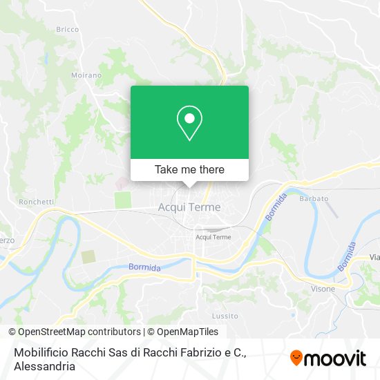 Mobilificio Racchi Sas di Racchi Fabrizio e C. map