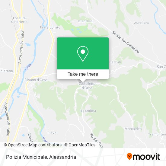 Polizia Municipale map