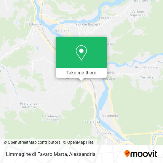 Limmagine di Favaro Marta map