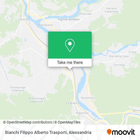 Bianchi Filippo Alberto Trasporti map