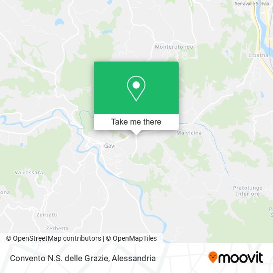 Convento N.S. delle Grazie map