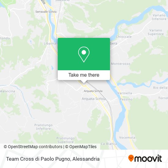 Team Cross di Paolo Pugno map
