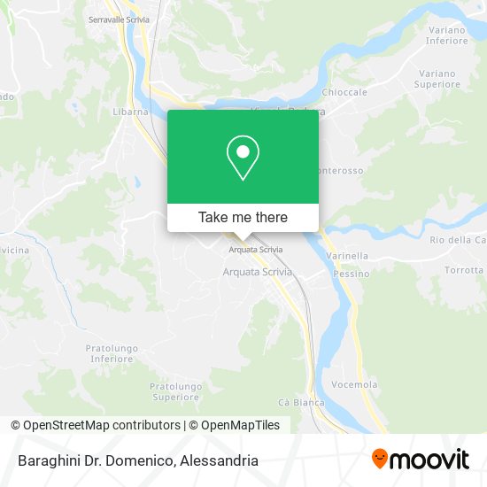 Baraghini Dr. Domenico map