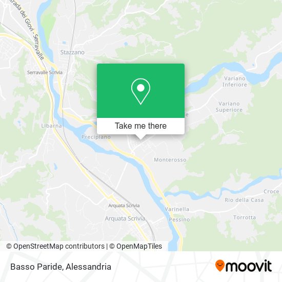 Basso Paride map