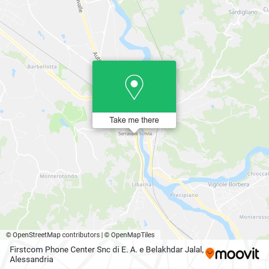 Firstcom Phone Center Snc di E. A. e Belakhdar Jalal map
