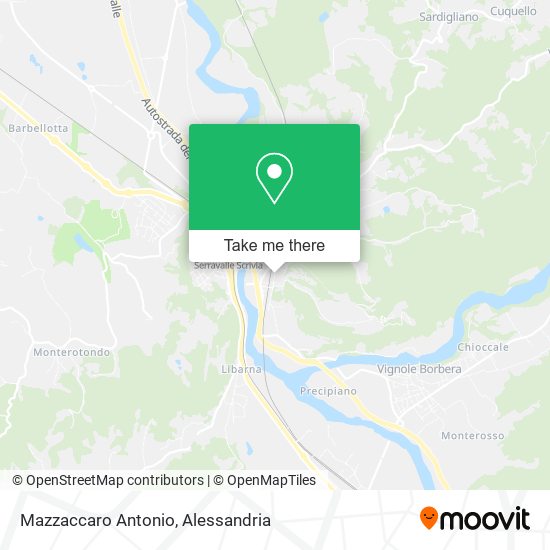 Mazzaccaro Antonio map