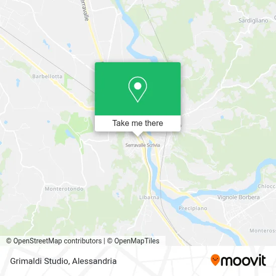 Grimaldi Studio map