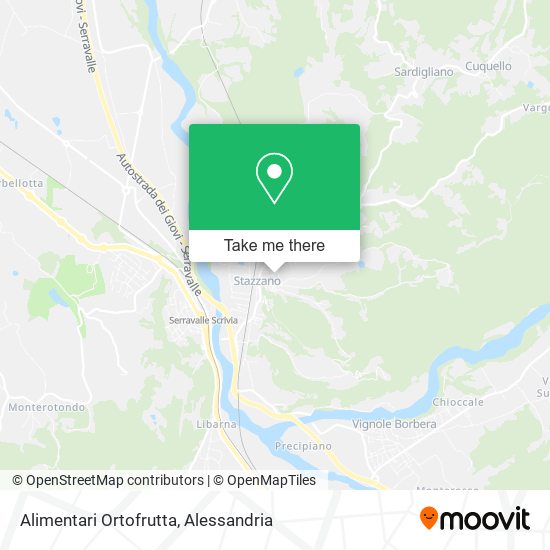 Alimentari Ortofrutta map