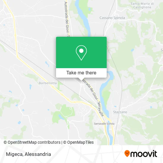 Migeca map