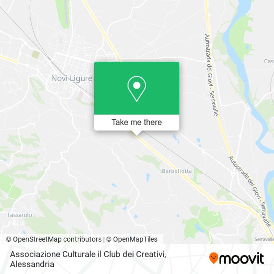 Associazione Culturale il Club dei Creativi map