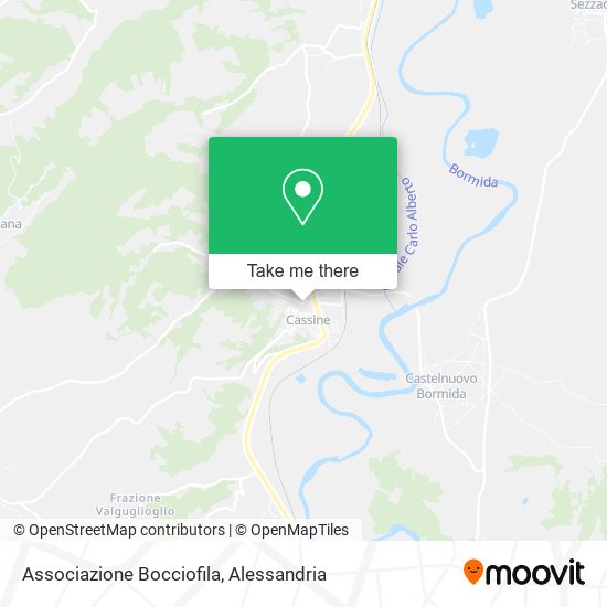 Associazione Bocciofila map
