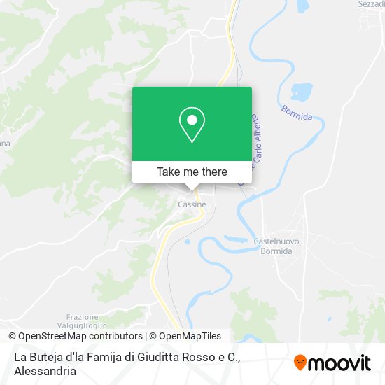 La Buteja d'la Famija di Giuditta Rosso e C. map