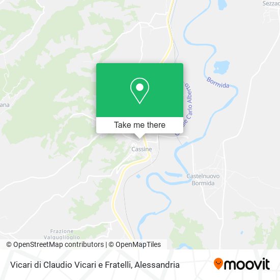 Vicari di Claudio Vicari e Fratelli map