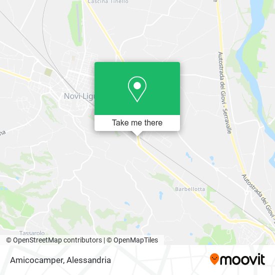 Amicocamper map