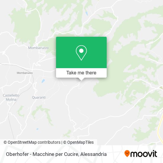 Oberhofer - Macchine per Cucire map