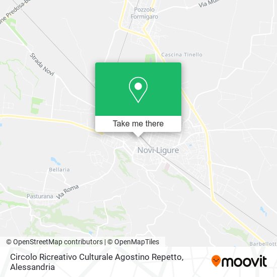 Circolo Ricreativo Culturale Agostino Repetto map