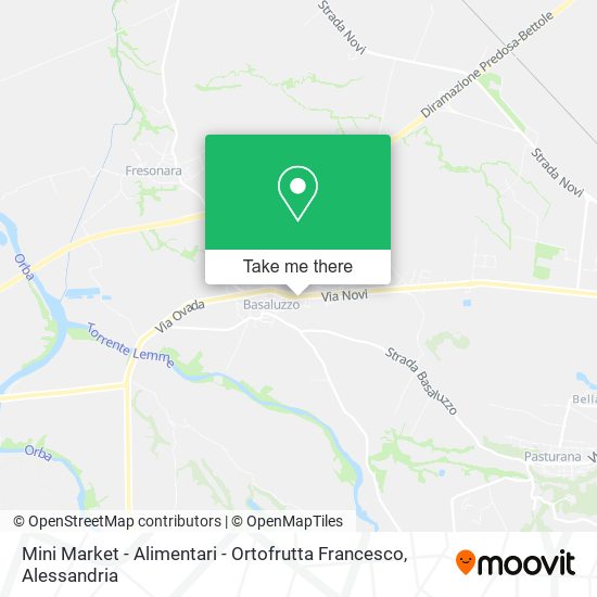 Mini Market - Alimentari - Ortofrutta Francesco map
