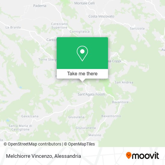 Melchiorre Vincenzo map