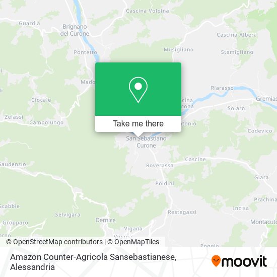 Amazon Counter-Agricola Sansebastianese map