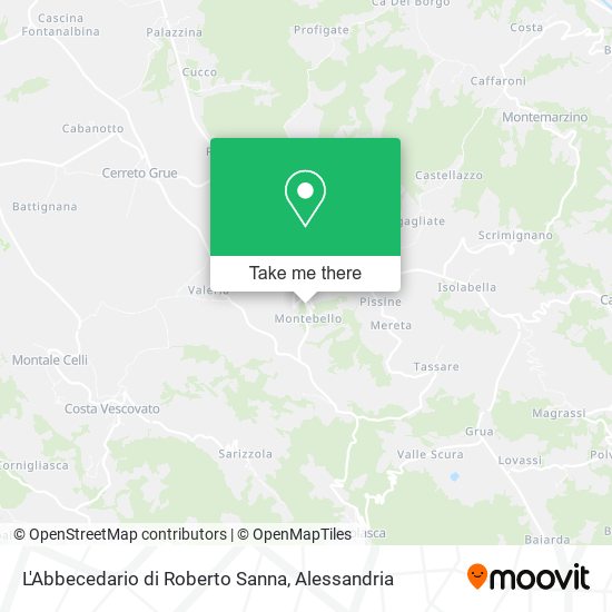 L'Abbecedario di Roberto Sanna map