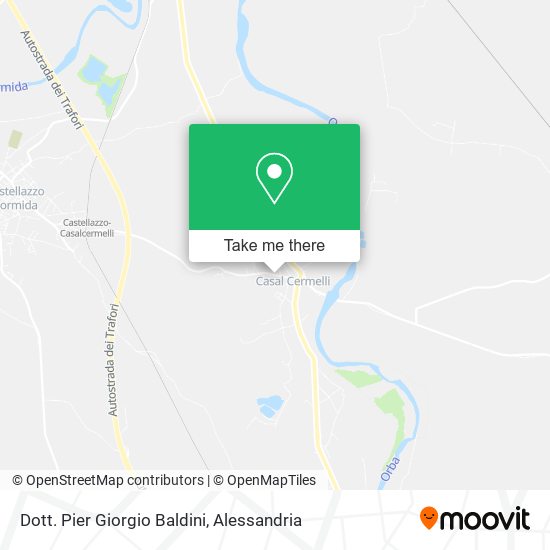 Dott. Pier Giorgio Baldini map