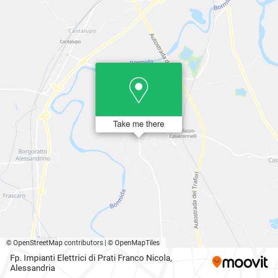 Fp. Impianti Elettrici di Prati Franco Nicola map