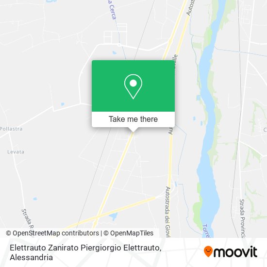 Elettrauto Zanirato Piergiorgio Elettrauto map