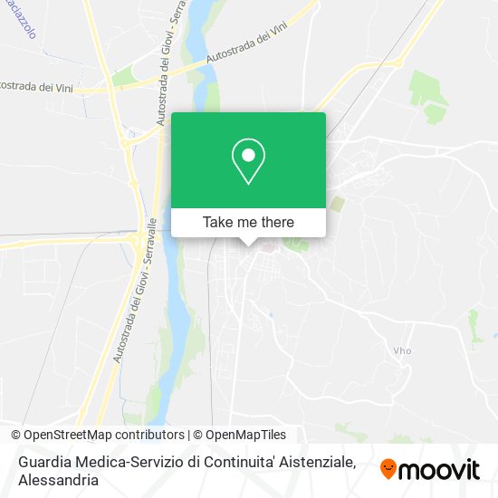 Guardia Medica-Servizio di Continuita' Aistenziale map