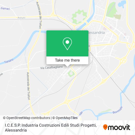 I.C.E.S.P. Industria Costruzioni Edili Studi Progetti map