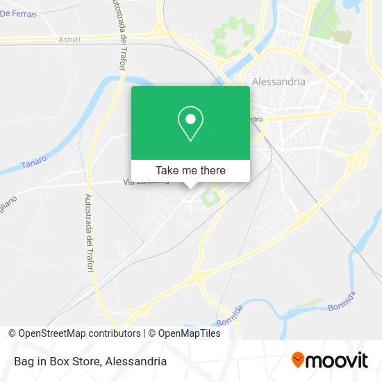 Bag in Box Store map