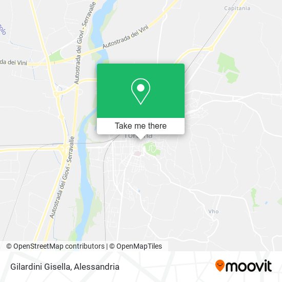 Gilardini Gisella map