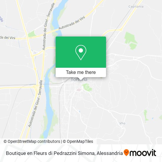 Boutique en Fleurs di Pedrazzini Simona map