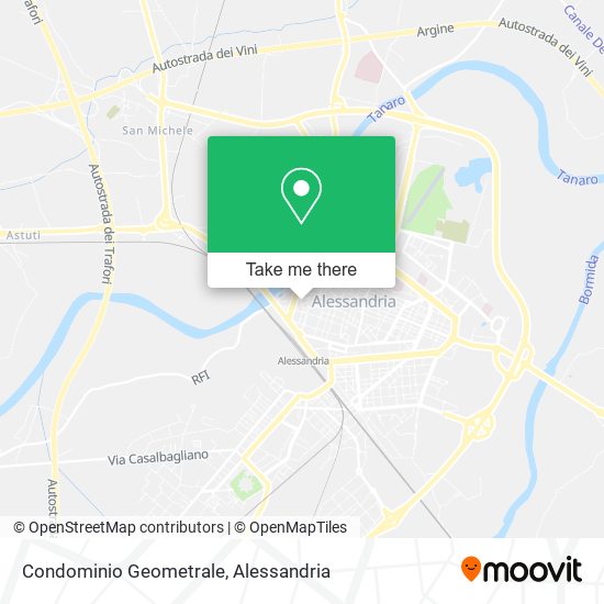 Condominio Geometrale map