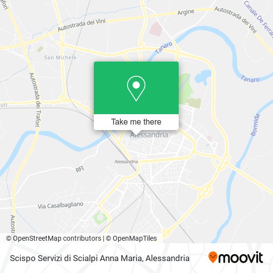 Scispo Servizi di Scialpi Anna Maria map