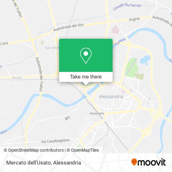 Mercato dell'Usato map