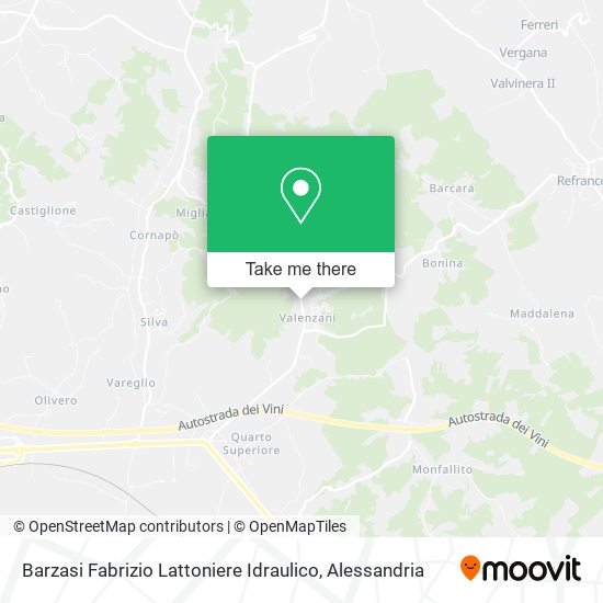 Barzasi Fabrizio Lattoniere Idraulico map