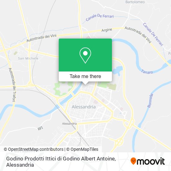 Godino Prodotti Ittici di Godino Albert Antoine map