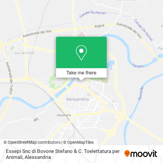 Essepi Snc di Bovone Stefano & C. Toelettatura per Animali map