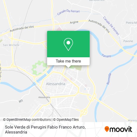 Sole Verde di Perugini Fabio Franco Arturo map