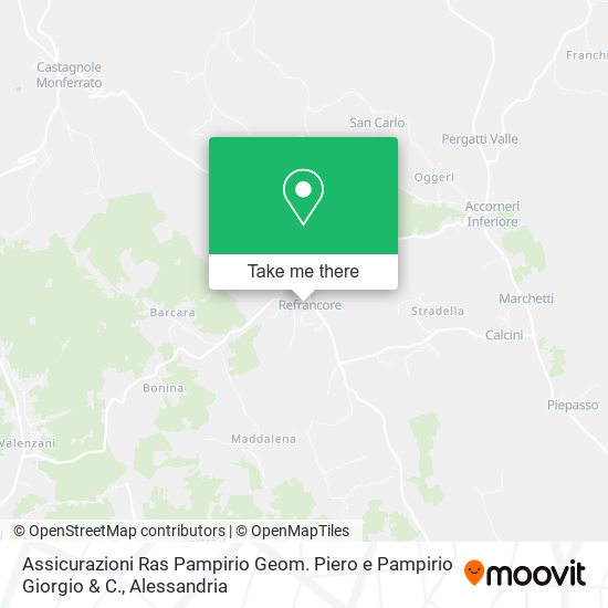 Assicurazioni Ras Pampirio Geom. Piero e Pampirio Giorgio & C. map