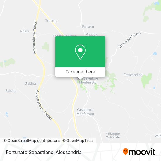 Fortunato Sebastiano map