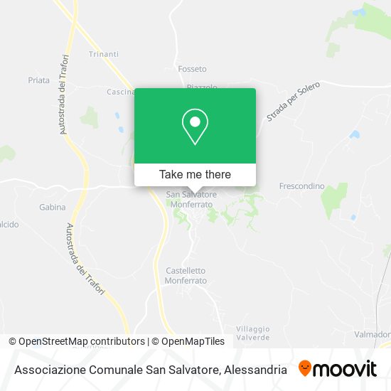 Associazione Comunale San Salvatore map